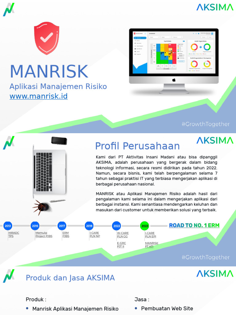 Aplikasi Manajemen Risiko MANRISK | PDF