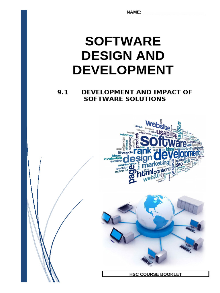 STUDENT 9.1 Development and Impact of Software Solutions | PDF ...