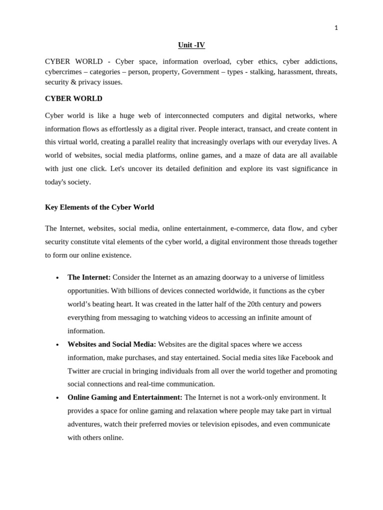 Unit IV | PDF