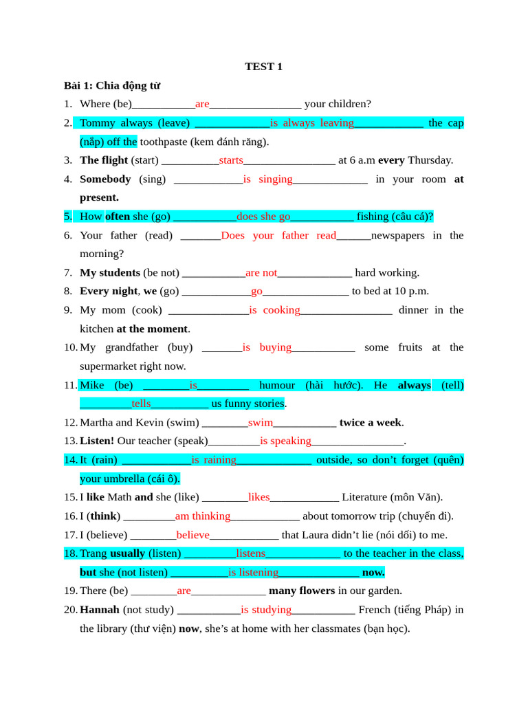 Test 1 | PDF