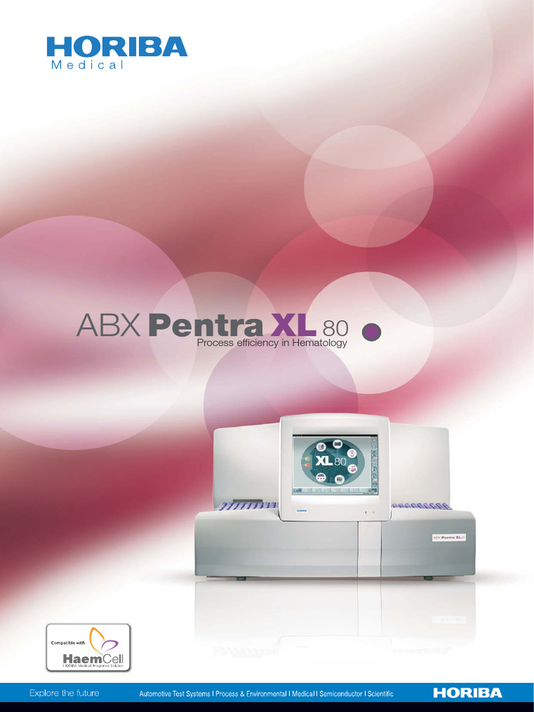 Brochure Pentra XL 80 FR | PDF