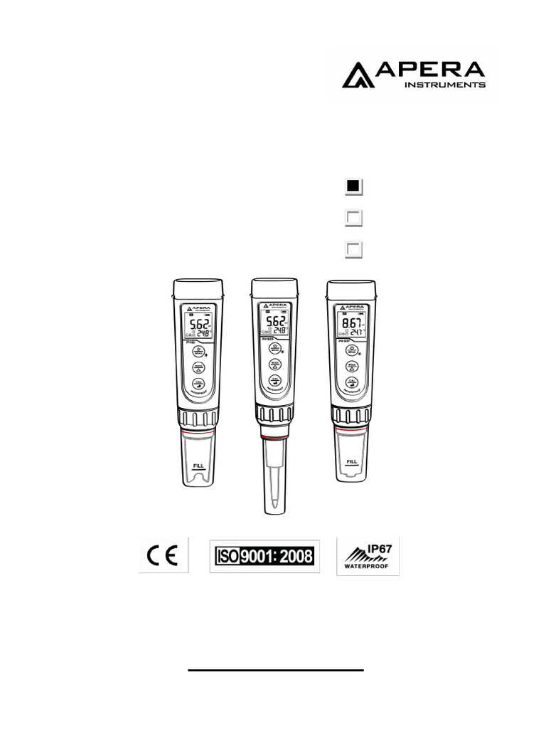 Apera PH60 Manual | PDF