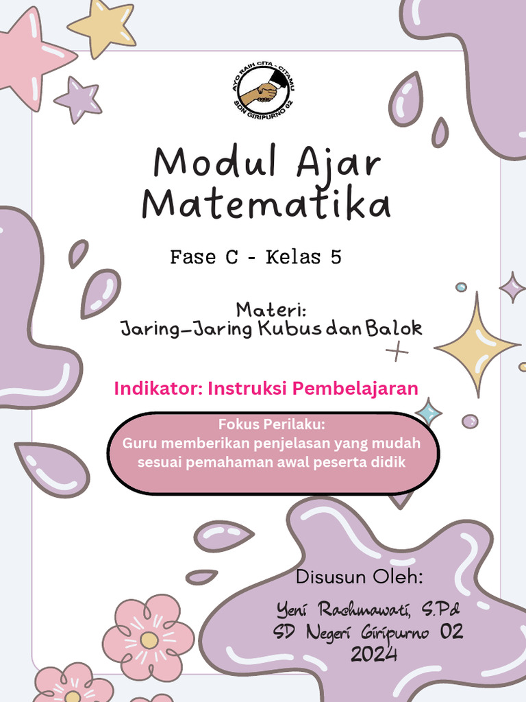 Modul Ajar Matematika Fase C Kelas 5 | PDF