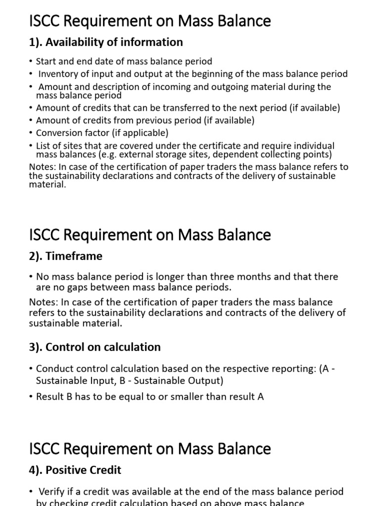 Mass Balance Exercise Sample Pdf