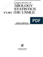 Epidemiology and Bio Statistics for the Usmle