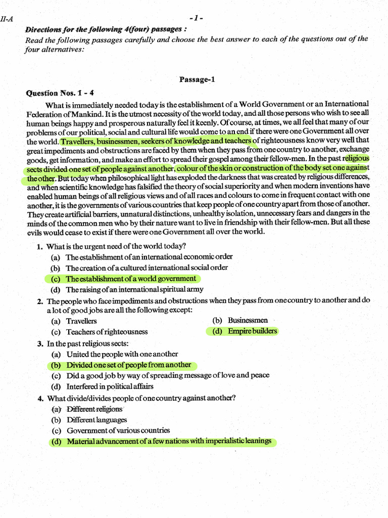 2016 Paper II To Be Check | PDF