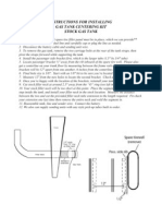 Gas Tank Centering Kit