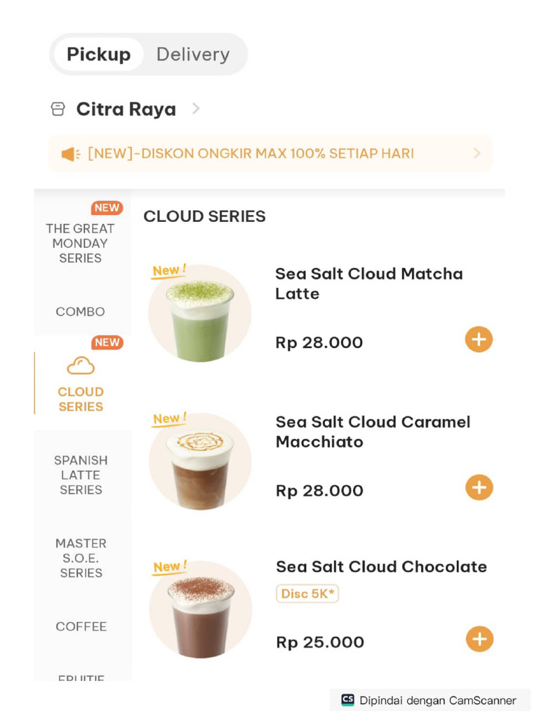 Price List Tomoro Coffe | PDF
