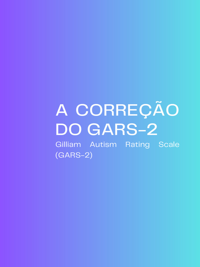 Correcao Gars 2 PDF | PDF