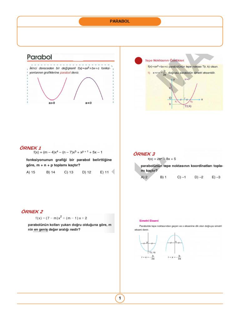 PARABOL | PDF