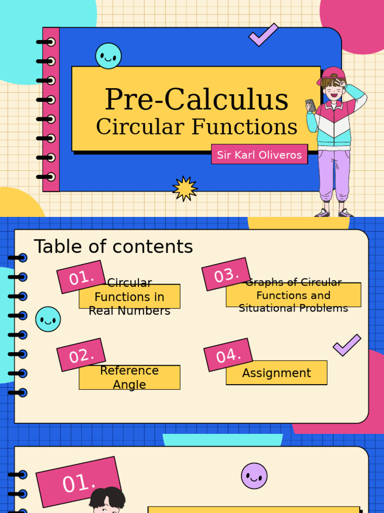 Characteristics Of Circular Functions