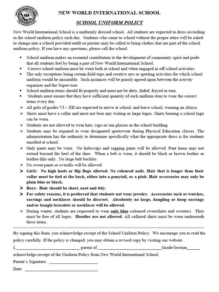 uniform-policy-for-the-diary-pdf