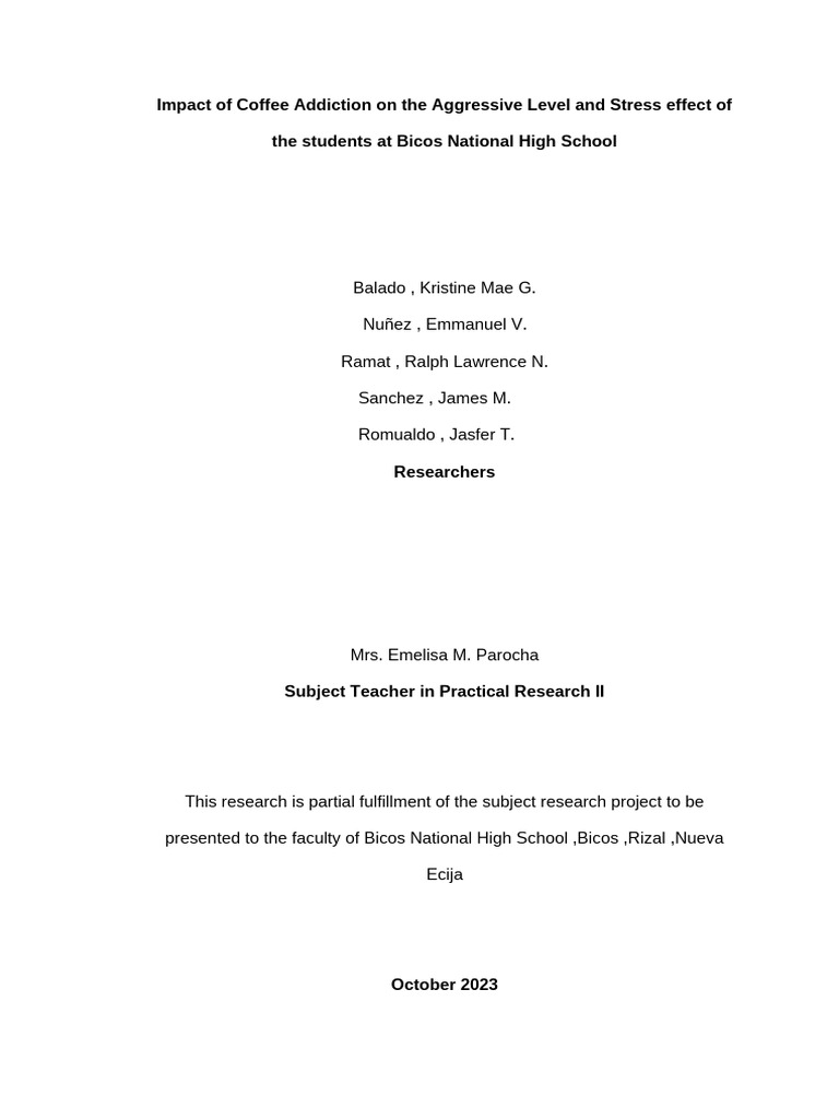 Practical Research | PDF