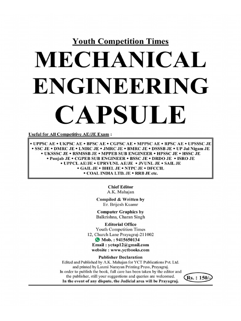 Notes For Mech | PDF