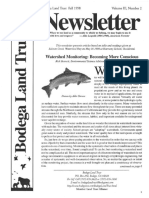 Fall 1998 Bodega Land Trust Newsletter