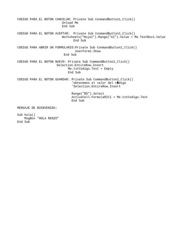 Codigos vba excel pdf