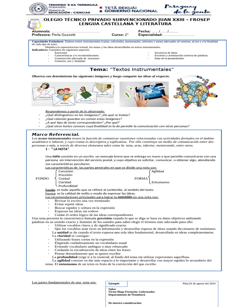 Textos Instrumentales en Juan XXIII | PDF | Comunicación