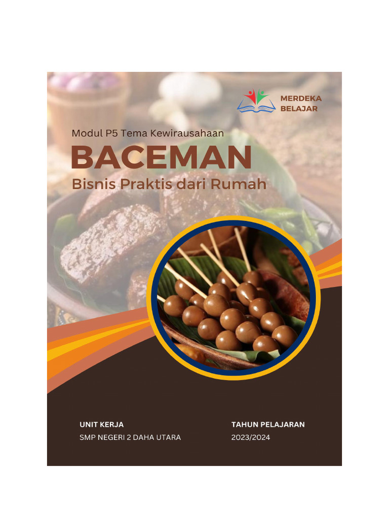 Modul P5 Kewirausahaan (Baceman) | PDF