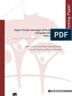 Kajian Kondisi Hidrologis DAS Kapuas Hulu, Kabupaten Kapuas Hulu, Kalimantan Barat