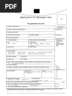 Greece Visa Form