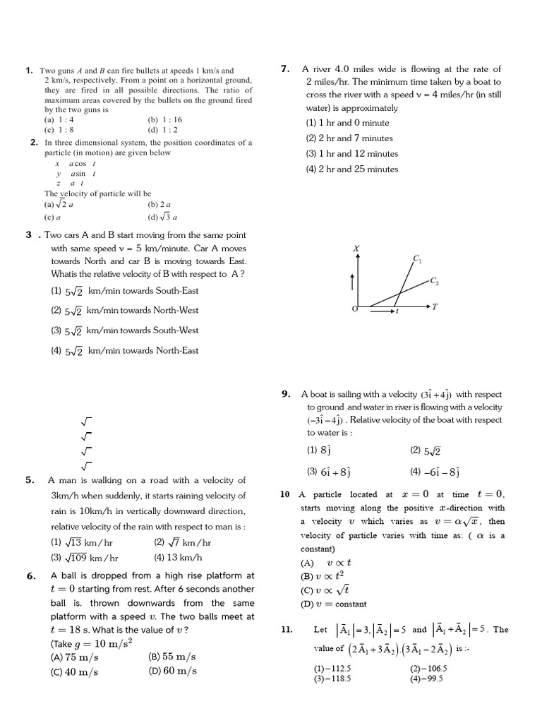 Xi Jee Batch Test 22 Jul | PDF