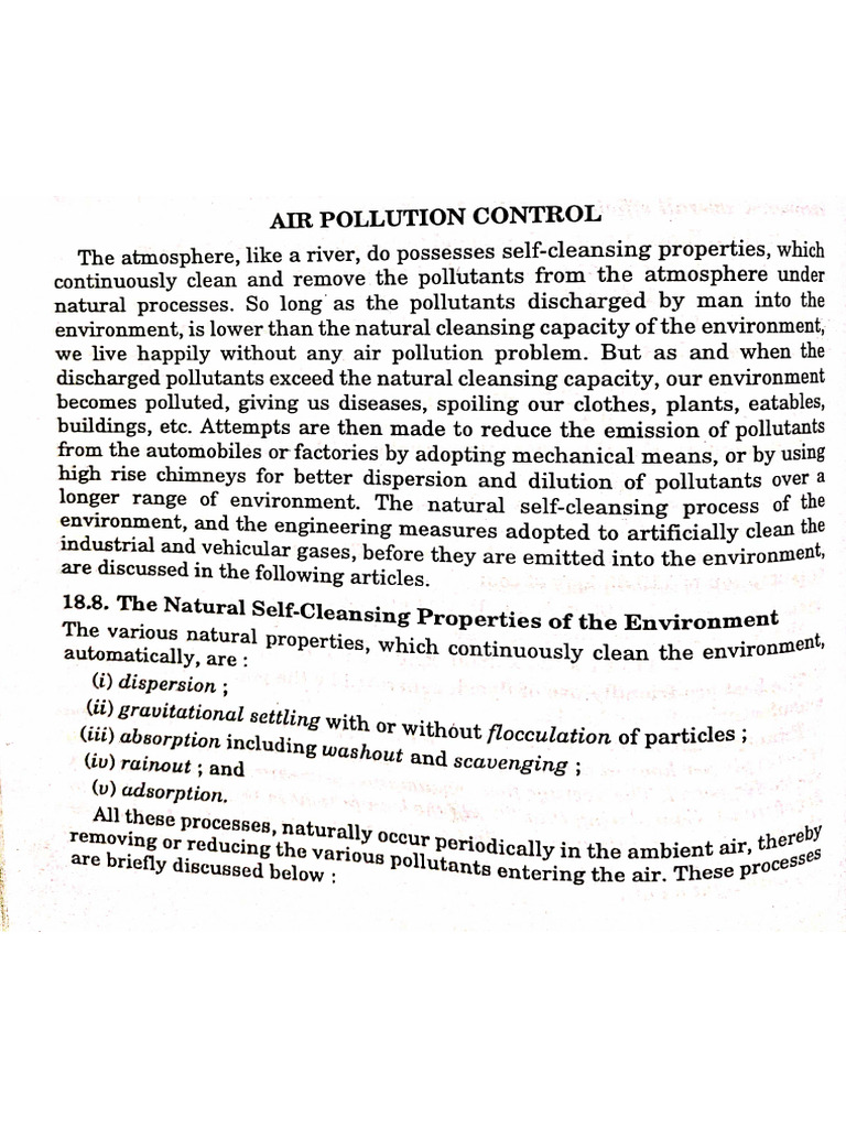 Air & Noise Pollution - Module 55 | PDF