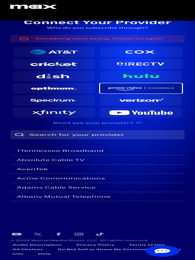 Image Result For Connect Your Provider Hbo Max