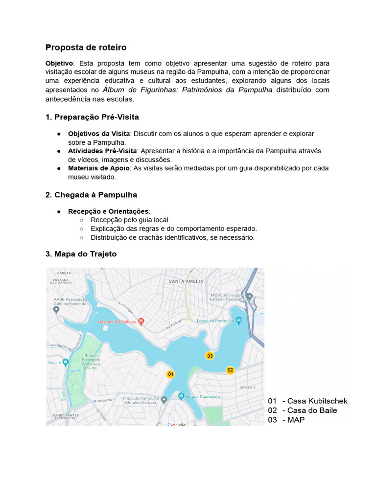 Proposta de Roteiro | PDF