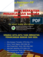 Akta2 Berkaitan Perancangan BDR & Desa