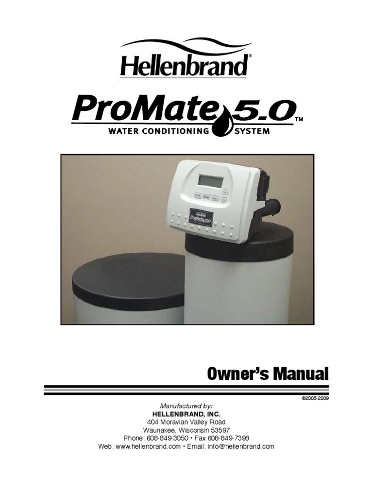 Hellenbrand Promate 6.0 Manual
