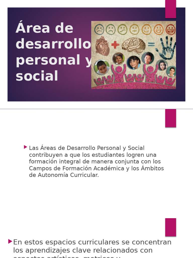 2.3 Areas de Desarrollo Personal y Social | PDF