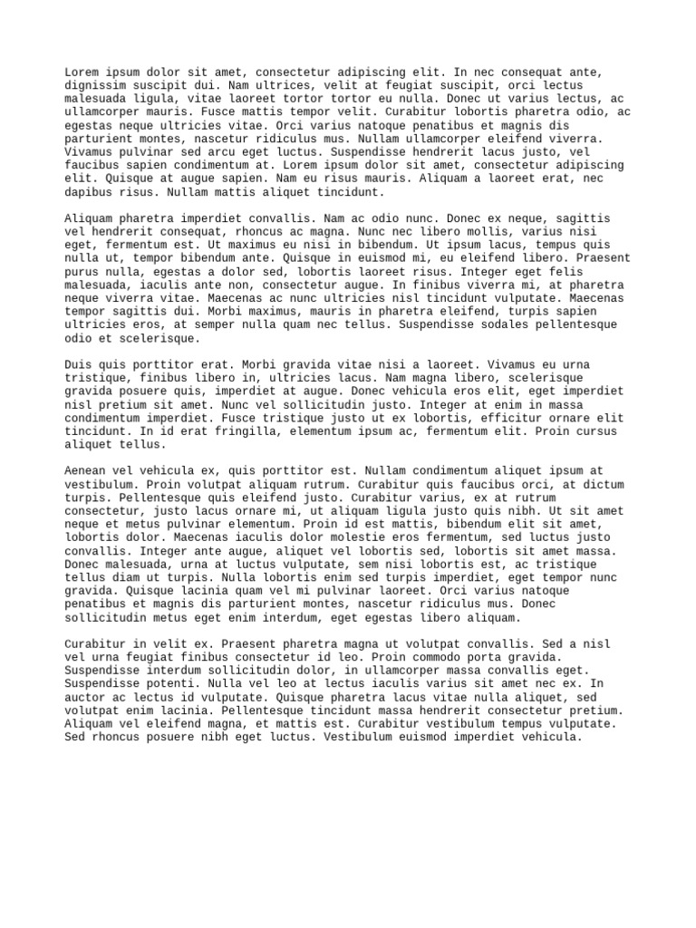 Lorem 2 | PDF
