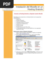 Manual Instalacion Moodle Hosting Gratuito