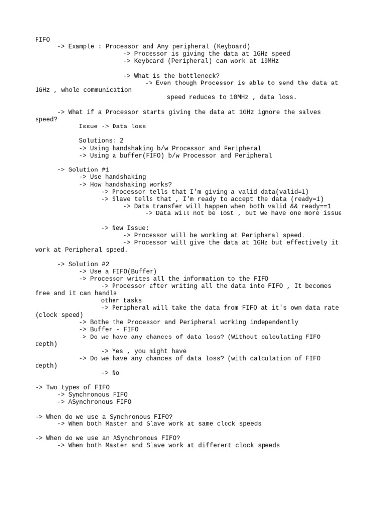 FIFO | PDF