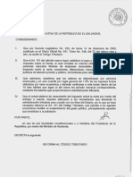 Decreto No 958 REFORMAS AL CODIGO TRIBUTARIO