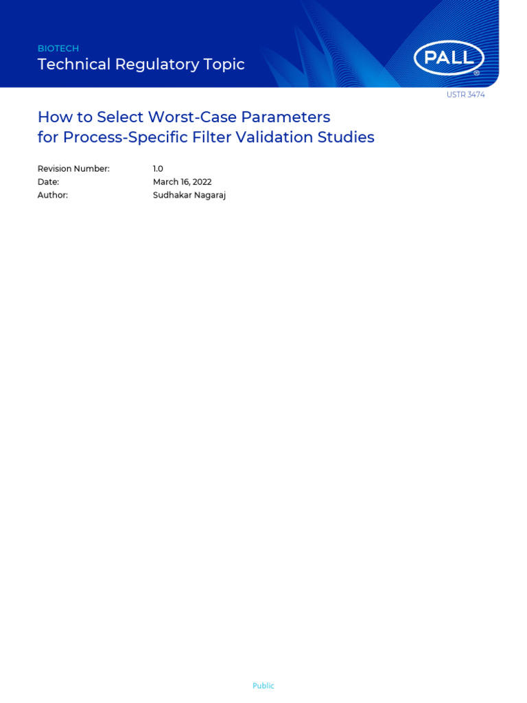 Ustr 3474 How To Select Worst Case Parameters | PDF