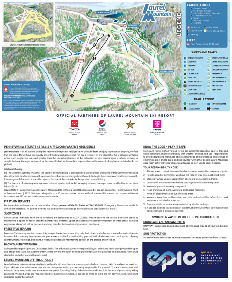 LM Winter-Trail Map 001 | PDF