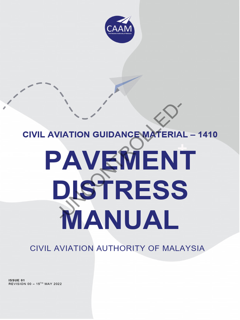 Malaysia Pavement Distress Manual | PDF | Road Surface