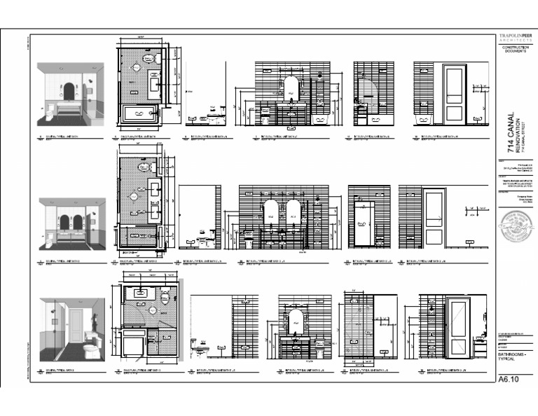 Bathroom Elevations Module 1 | PDF