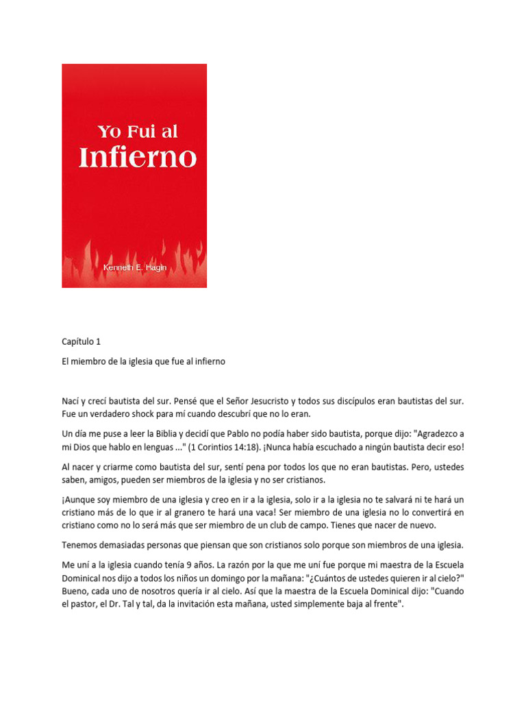 Yo Fui Al Infierno | PDF