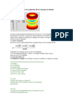 Creación de Patrones de Radiación 3D de Antenas en Matlab