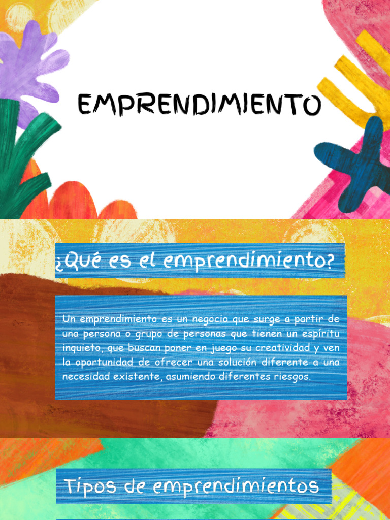 Presentación en Canva Sobre El Emprendimiento | PDF | Negocios