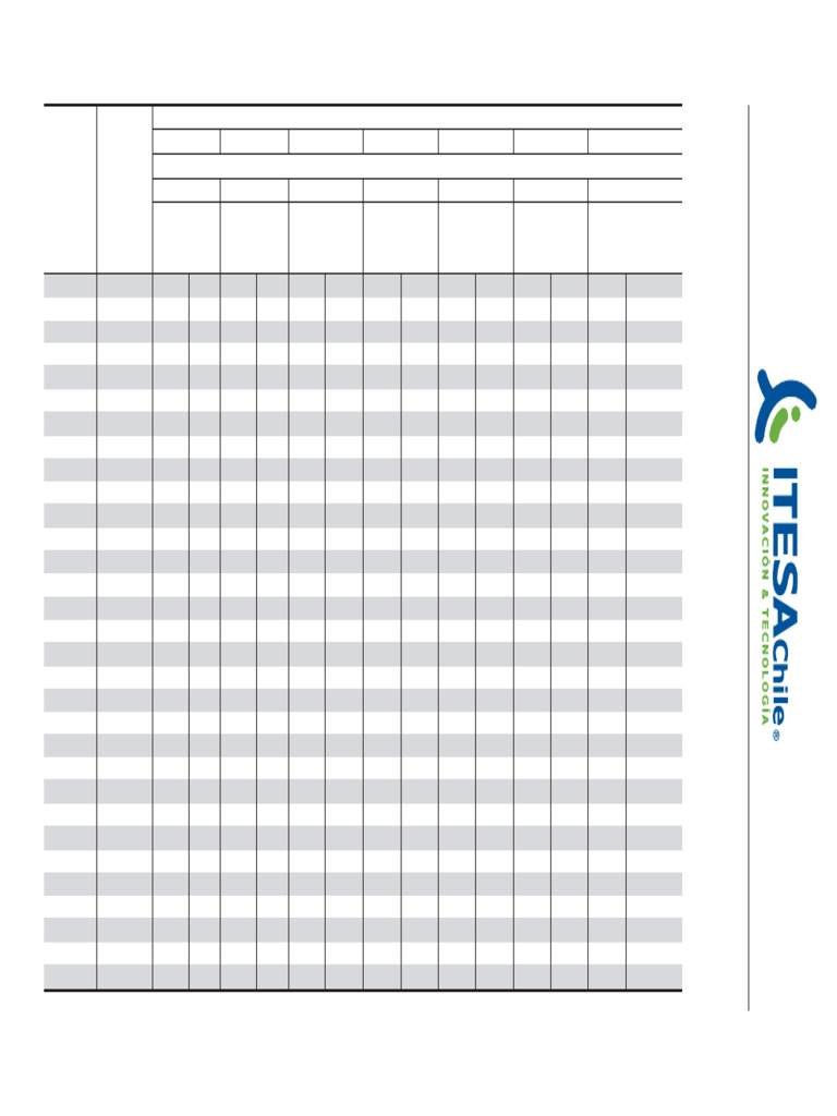 Tuberia Hdpe Dimensiones Iso 4427 ITESA | PDF