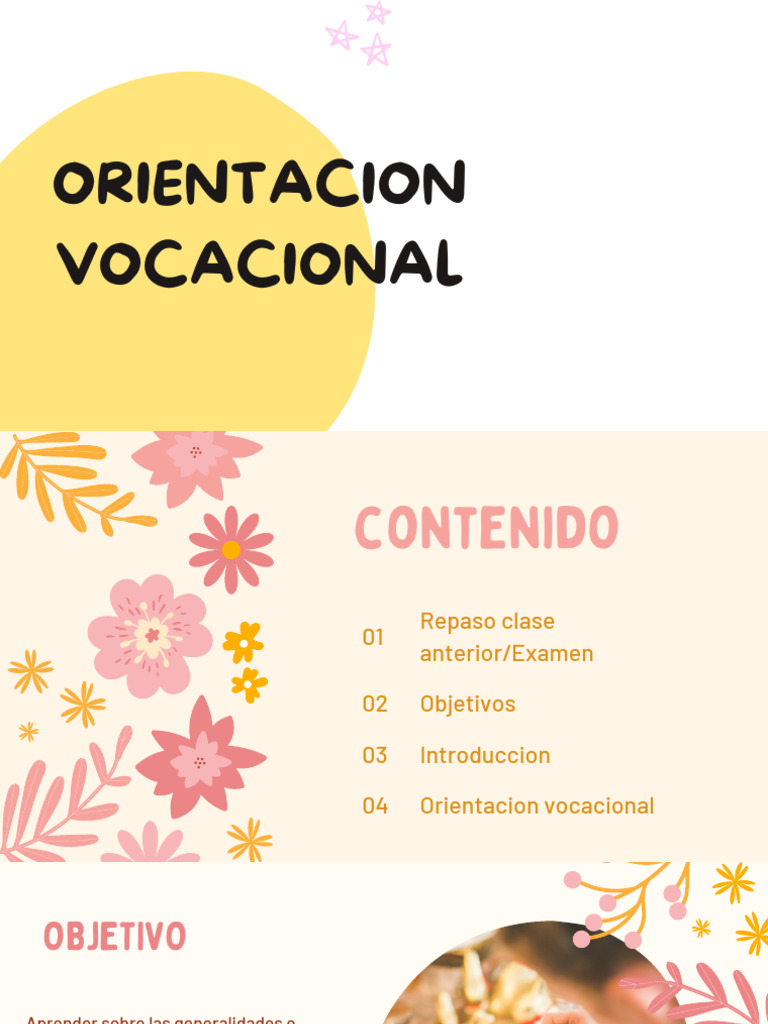 Orientacion Vocacional | PDF | Pensamiento | Crecimiento personal y ...
