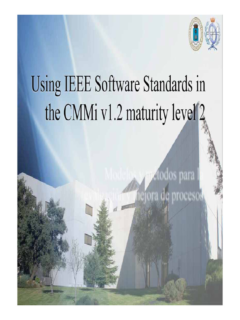 CMMi IEEE | PDF | Project Management | Software Quality
