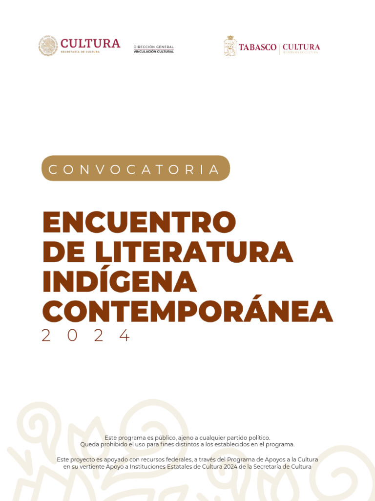 Image showcasing Convocatoria ELIC 2024 | PDF