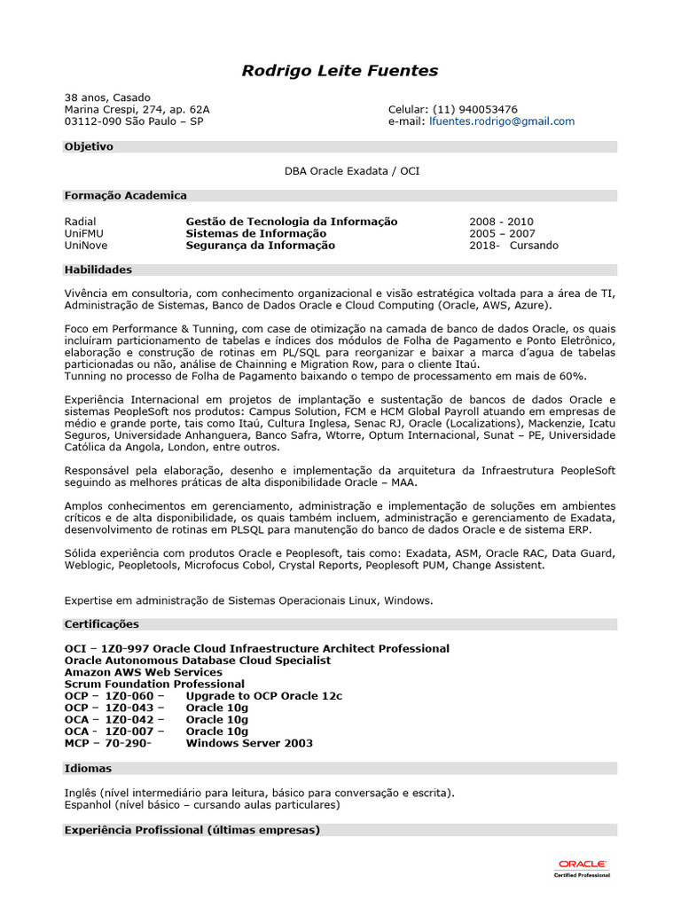CV RodrigoLeiteFuentes | PDF