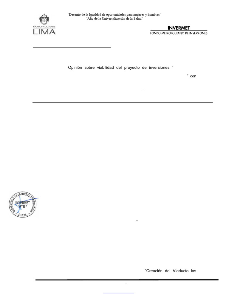 Informe Invermet | PDF