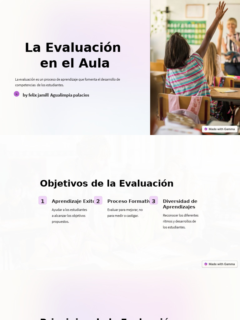 La Evaluacion en El Aula | PDF