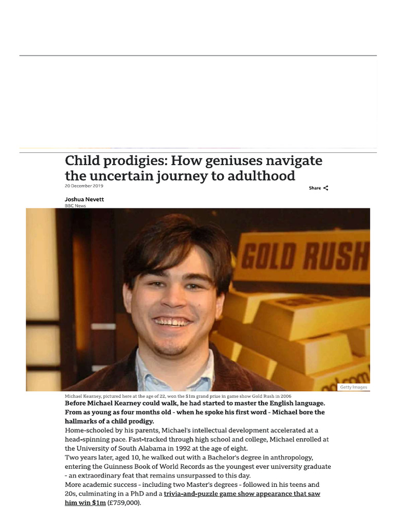 Prodigy Children PDF